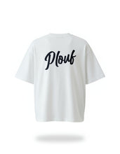 画像をギャラリービューアに読み込む, Plouf T-shirt White
